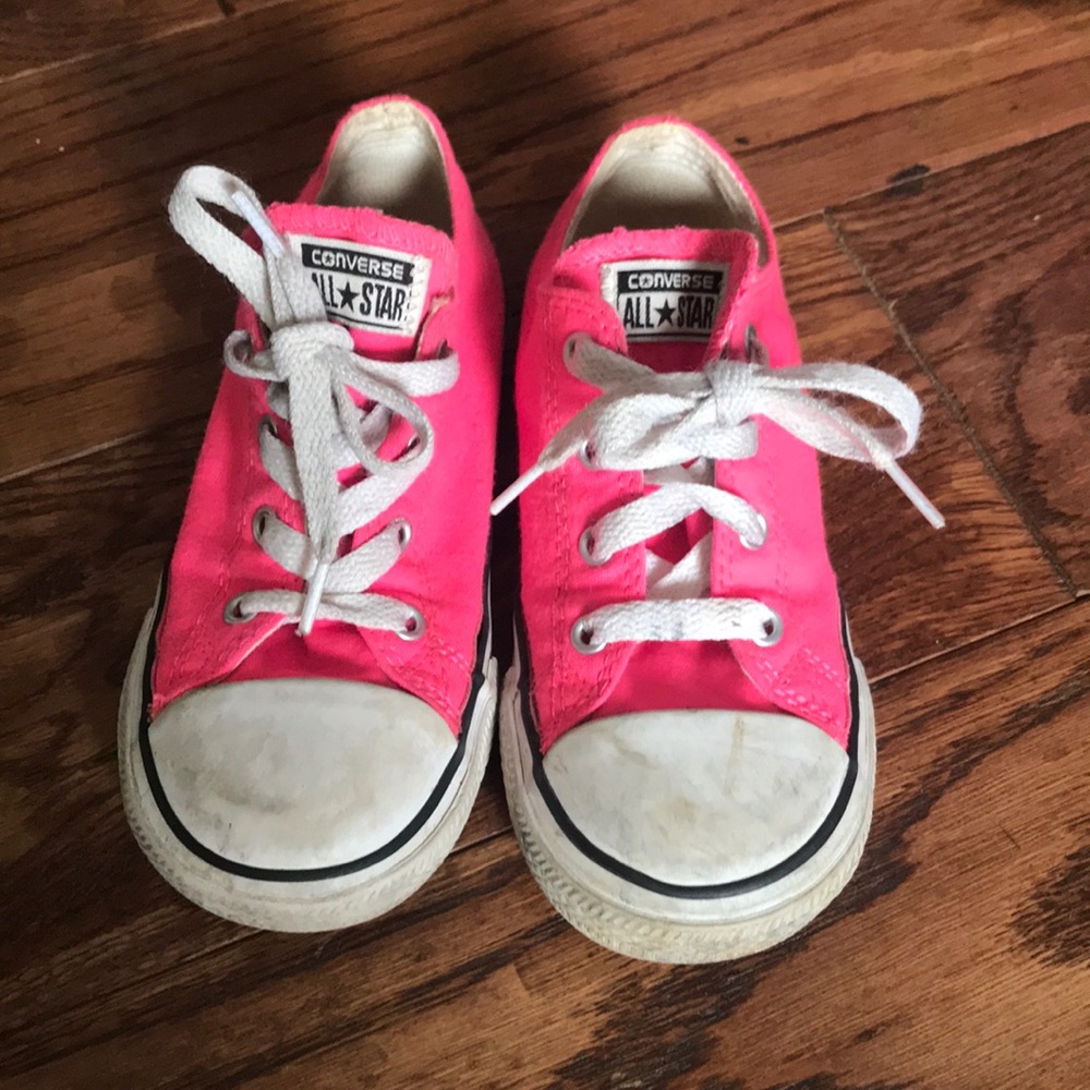 Hot pink chucks